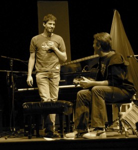 rehearsing in Edmonton